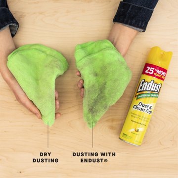 Endust Multi-Surface Lemon Zest Dusting & Cleaning Spray, 12.5 oz