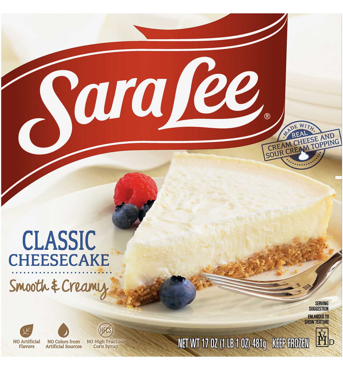 Sara Lee Classic Cheesecake; image 1 of 4