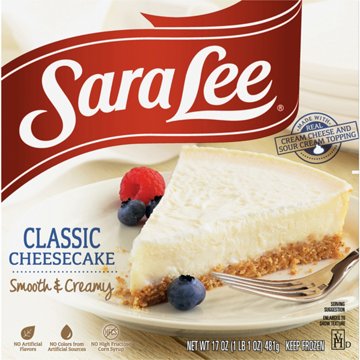 Sara Lee Classic Cheesecake, 17 oz