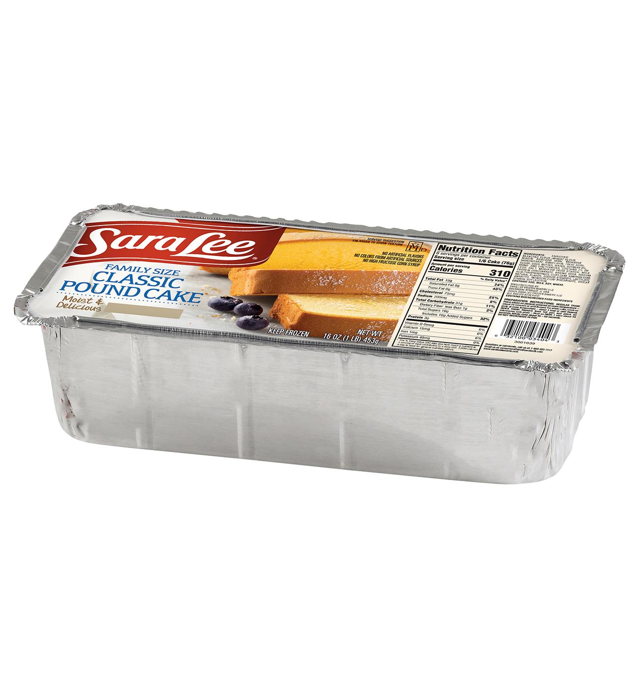 Sara Lee Classic Pound Cake - Family Size; image 3 of 4