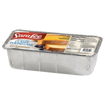 Sara Lee Classic Pound Cake - Family Size, 16 oz