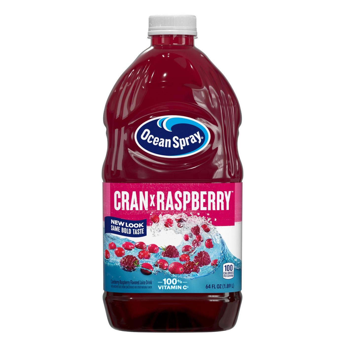 Ocean Spray Cran-Raspberry Cranberry Raspberry Juice Drink; image 1 of 3