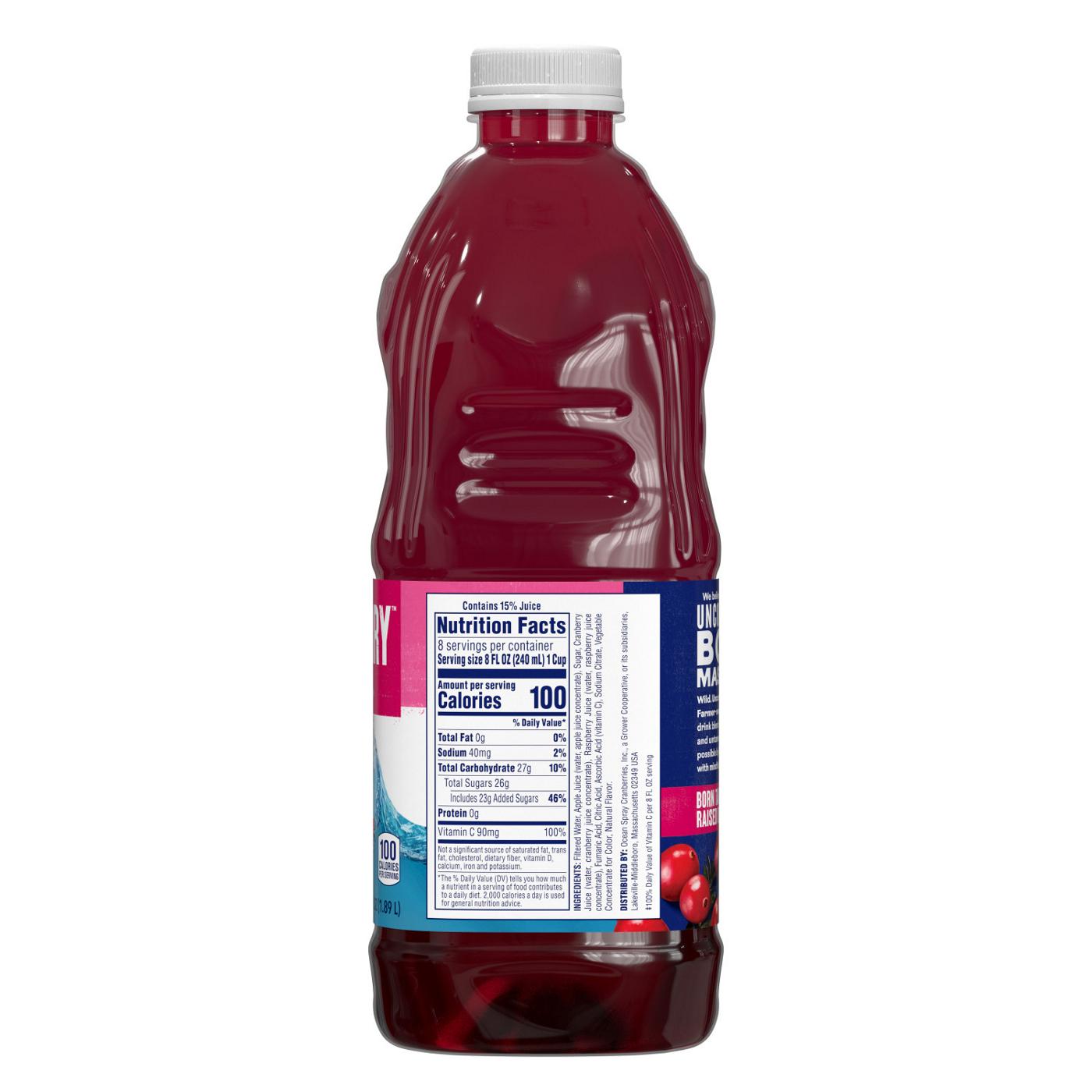 Ocean Spray Ocean Spray® Cran-Raspberry® Cranberry Raspberry Juice Drink, 64 Fl Oz Bottle; image 4 of 6