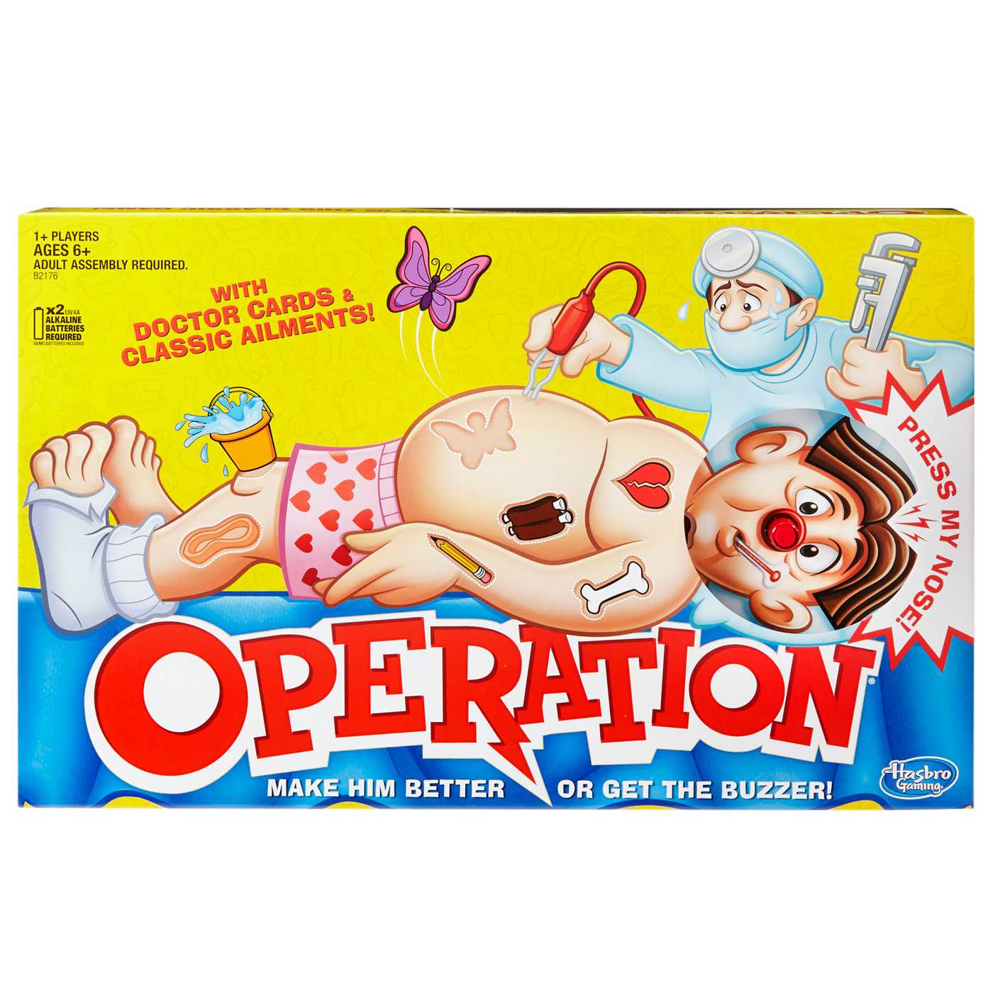 Hasbro Classic Edition Operation Game - Shop Games at H-E-B