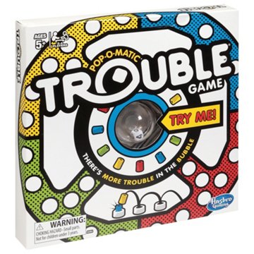 Hasbro Trouble Pop-O-Matic Board Game