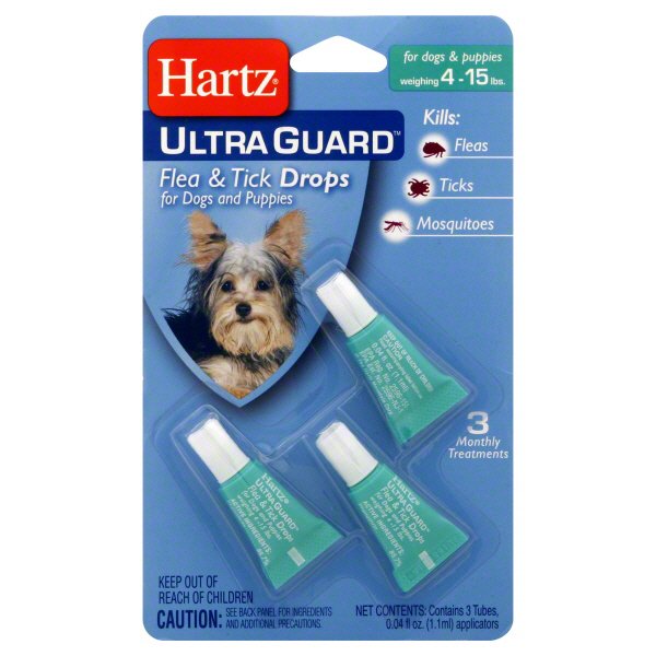 Hartz flea and 2025 tick drops for dogs