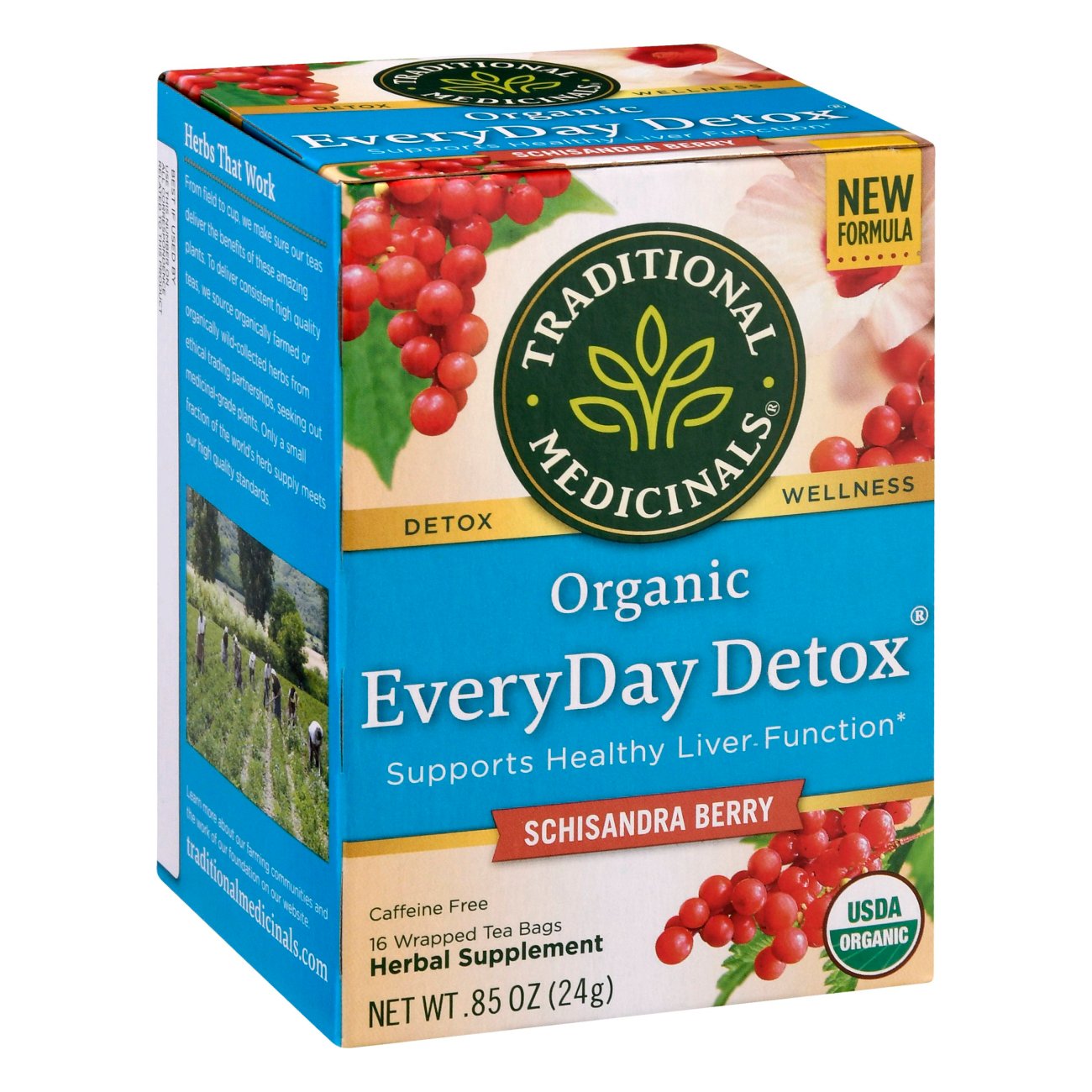 Traditional Medicinals Everyday Detox Herbal Tea Bags Shop Tea at HEB