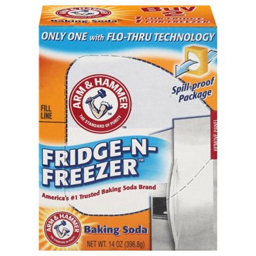 Arm & Hammer Fridge-N-Freezer Odor Absorber Baking Soda, 14 oz
