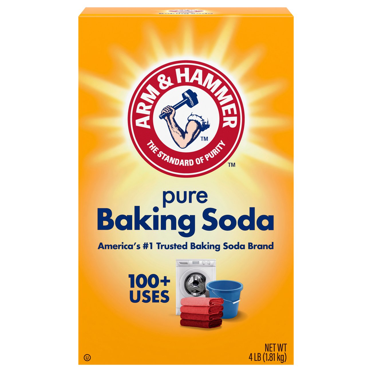 Arm & Hammer Pure Baking Soda Value Size Shop Baking soda & powder at HEB