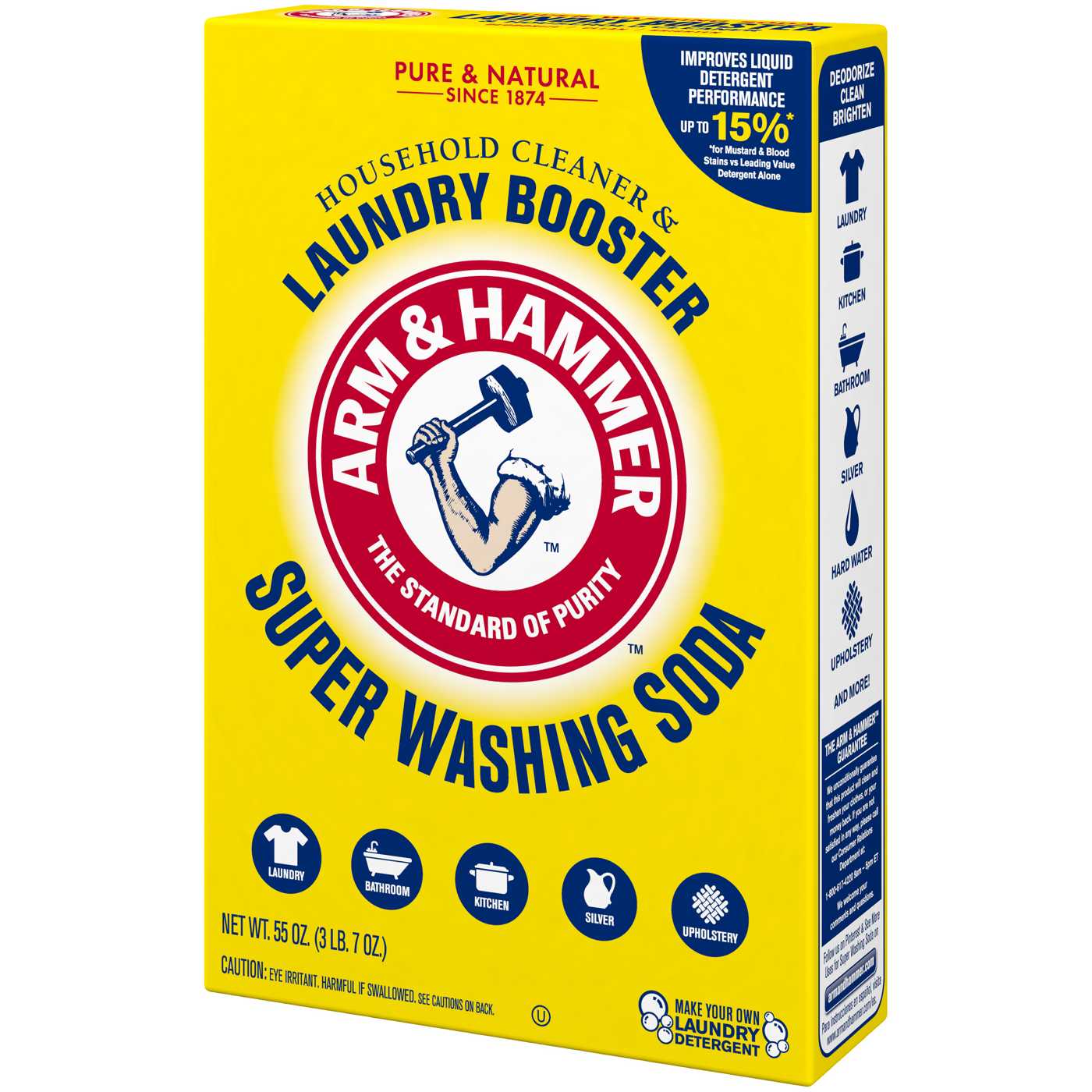 Arm & Hammer Detergent Booster and Household Cleaner Super Washing Soda; image 3 of 13