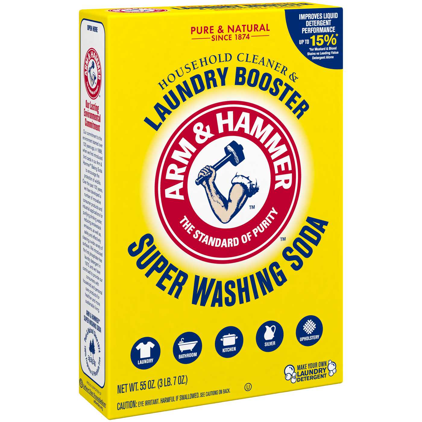 Arm & Hammer Detergent Booster and Household Cleaner Super Washing Soda; image 4 of 13