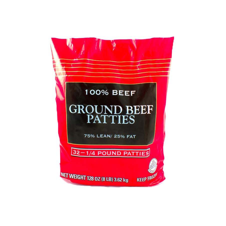 Frozen 100 Ground Beef Patties Shop Beef & Veal at HEB