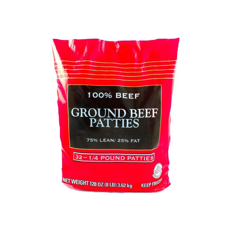 Frozen 100% Ground Beef Patties - Shop Beef & Veal At H-E-B