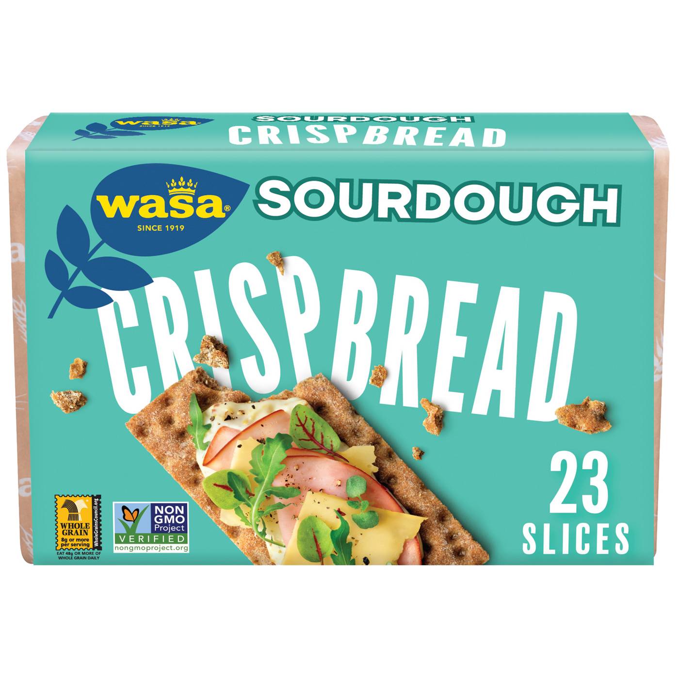 Wasa Sourdough Swedish Style Crispbread Crackers; image 1 of 8