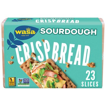 Wasa Sourdough Swedish Style Crispbread Crackers