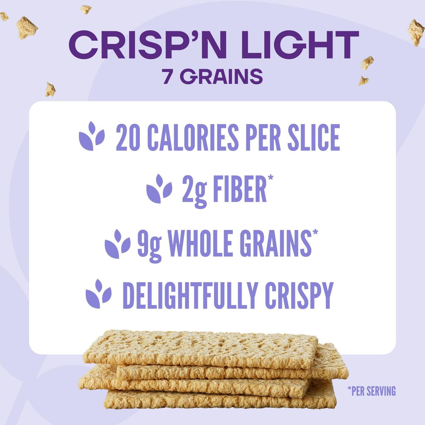 Wasa Crisp'n Light 7 Grains Swedish Style Crispbread Crackers; image 5 of 8