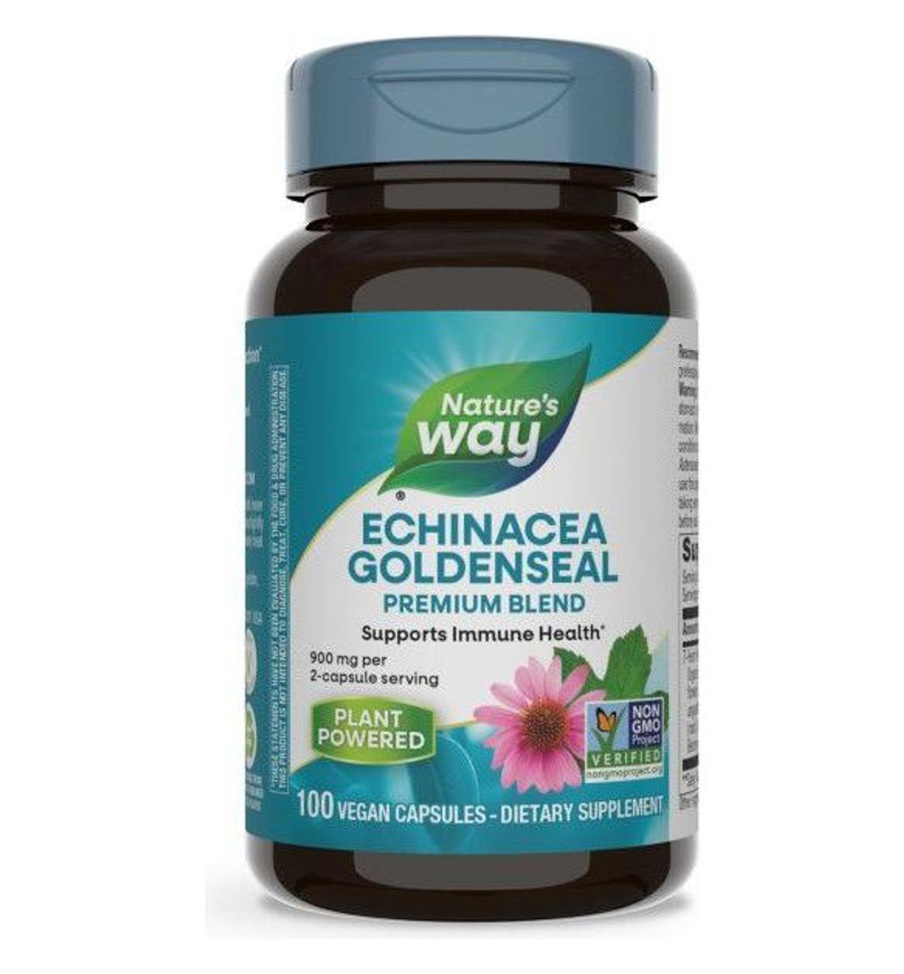 Nature's Way Echinacea Goldenseal Immune Health Capsules; image 1 of 3