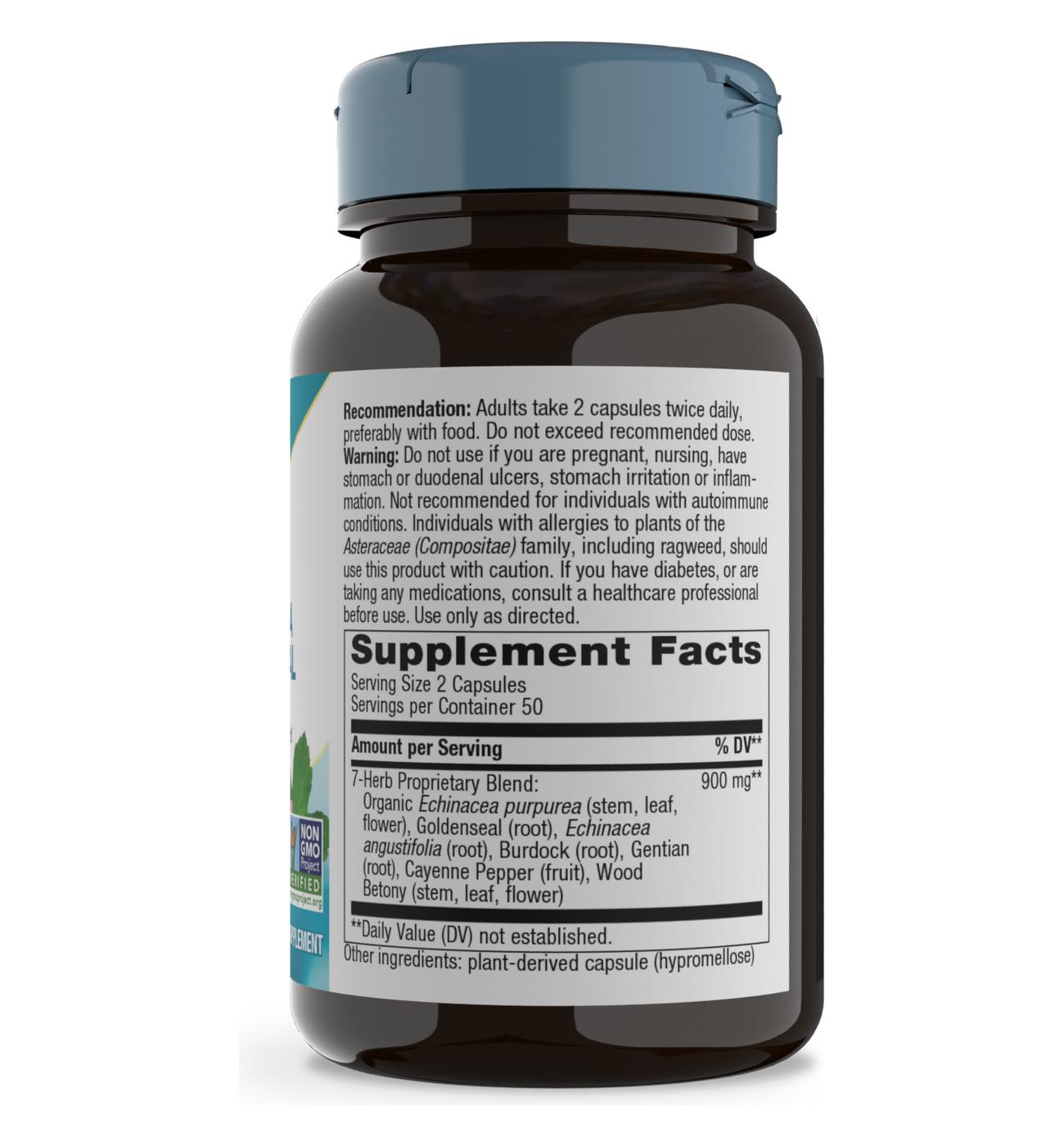 Nature's Way Echinacea Goldenseal Immune Health Capsules; image 3 of 3
