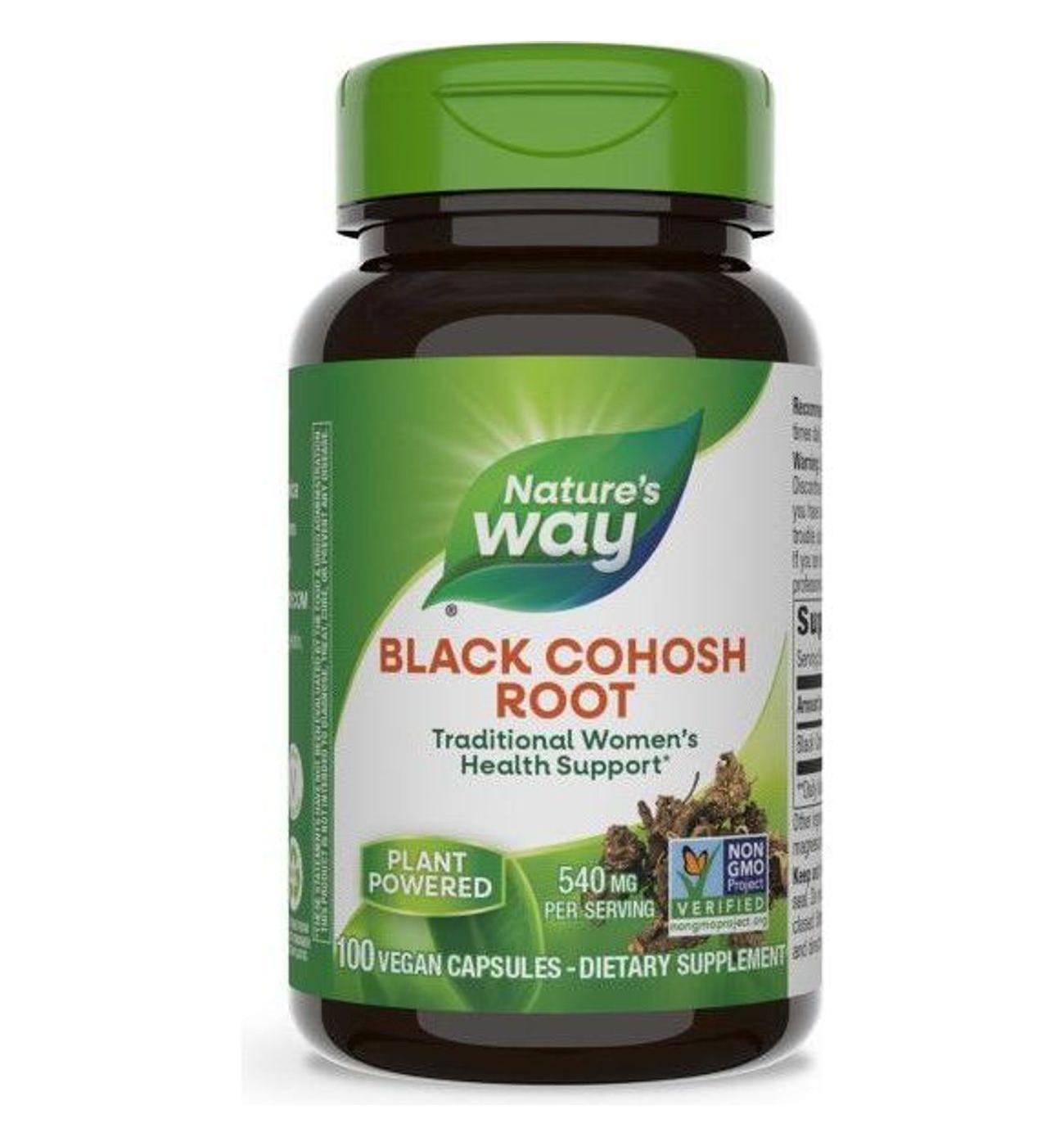 Nature's Way Black Cohosh Root Capsules; image 1 of 3
