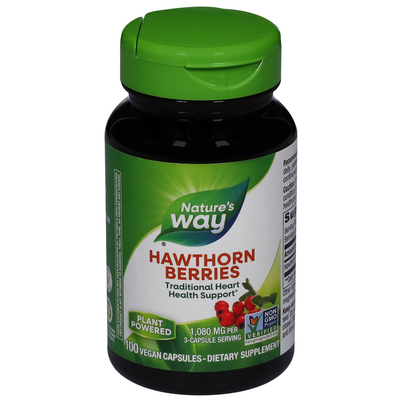 Nature's Way Hawthorn Berries Vegan Capsules Shop Herbs & homeopathy