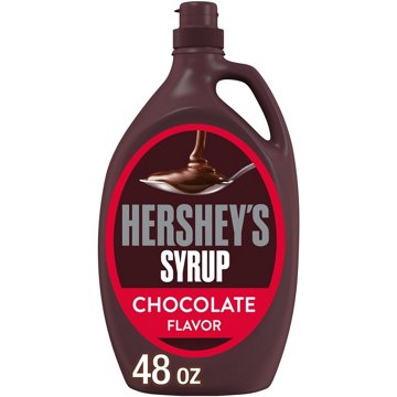 Hershey's Chocolate Syrup Bottle, 48 oz