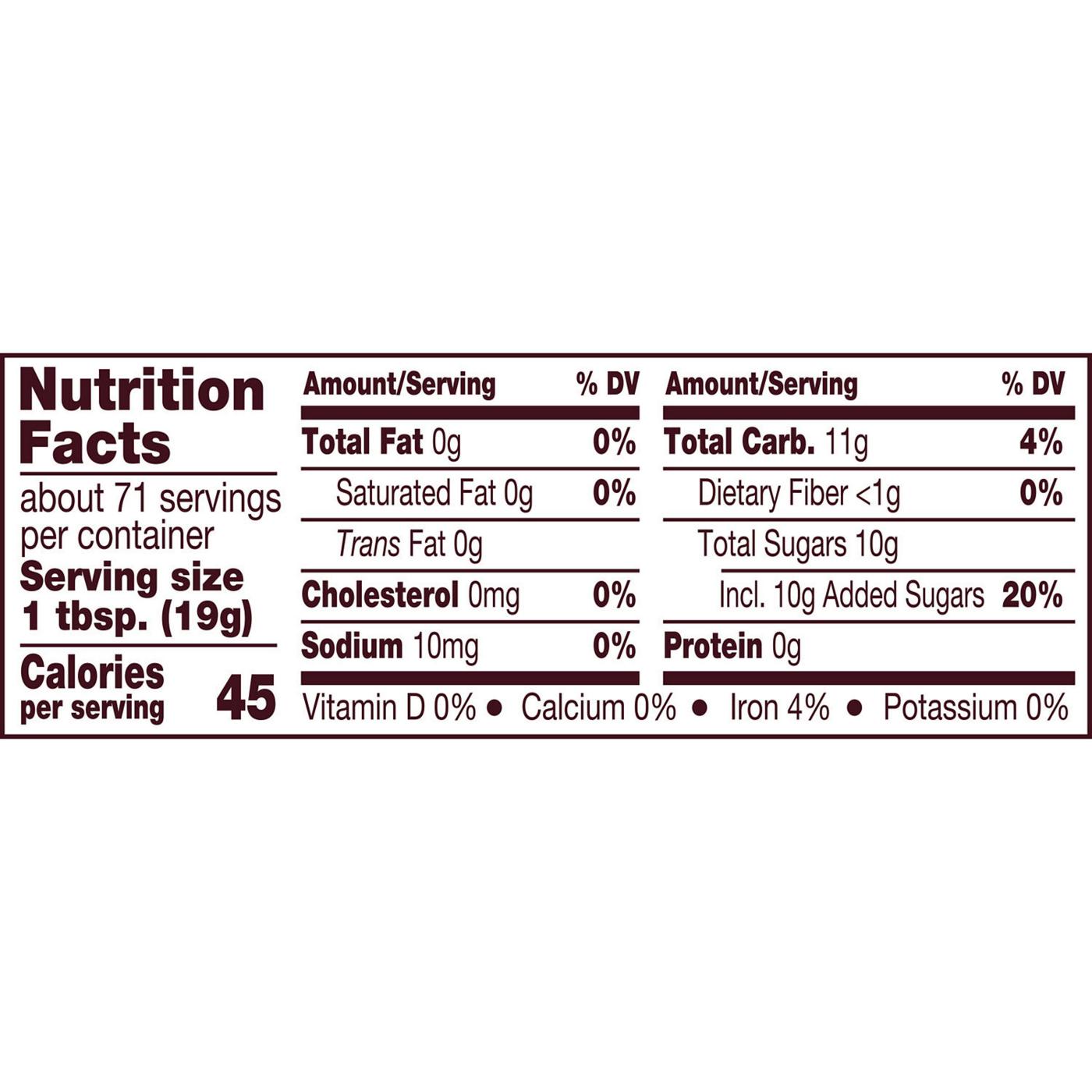 Hershey's Chocolate Syrup Bottle; image 7 of 9