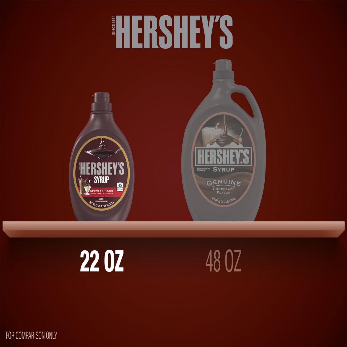 Hershey's Special Dark Chocolate Syrup; image 6 of 6