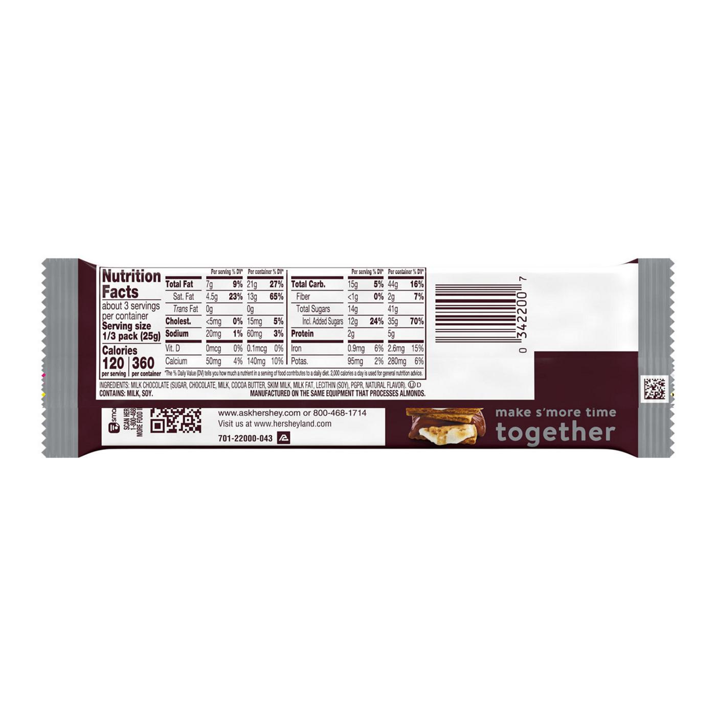 Hershey's Milk Chocolate Candy Bar - King Size; image 6 of 7