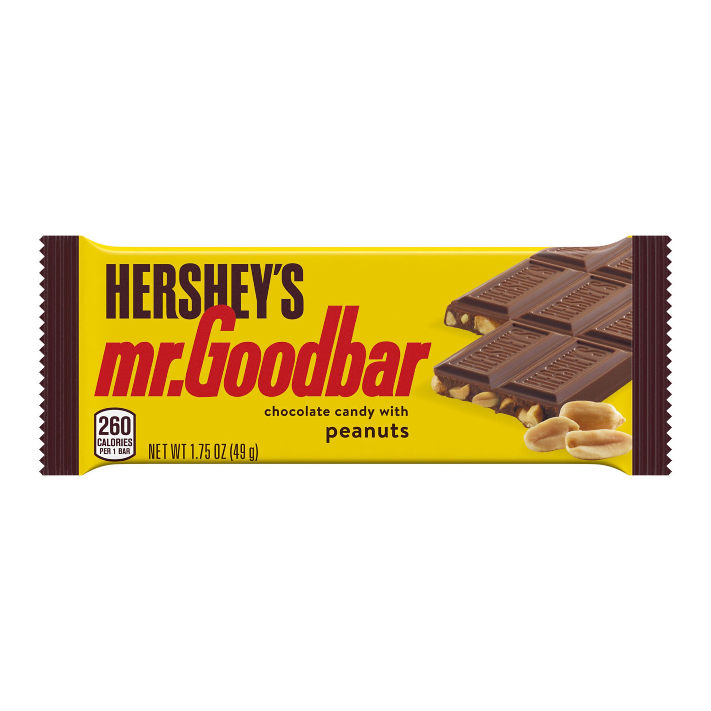 Hershey's mr. Goodbar Chocolate Candy Bar Bar with Peanuts - Shop Snacks &  Candy at H-E-B