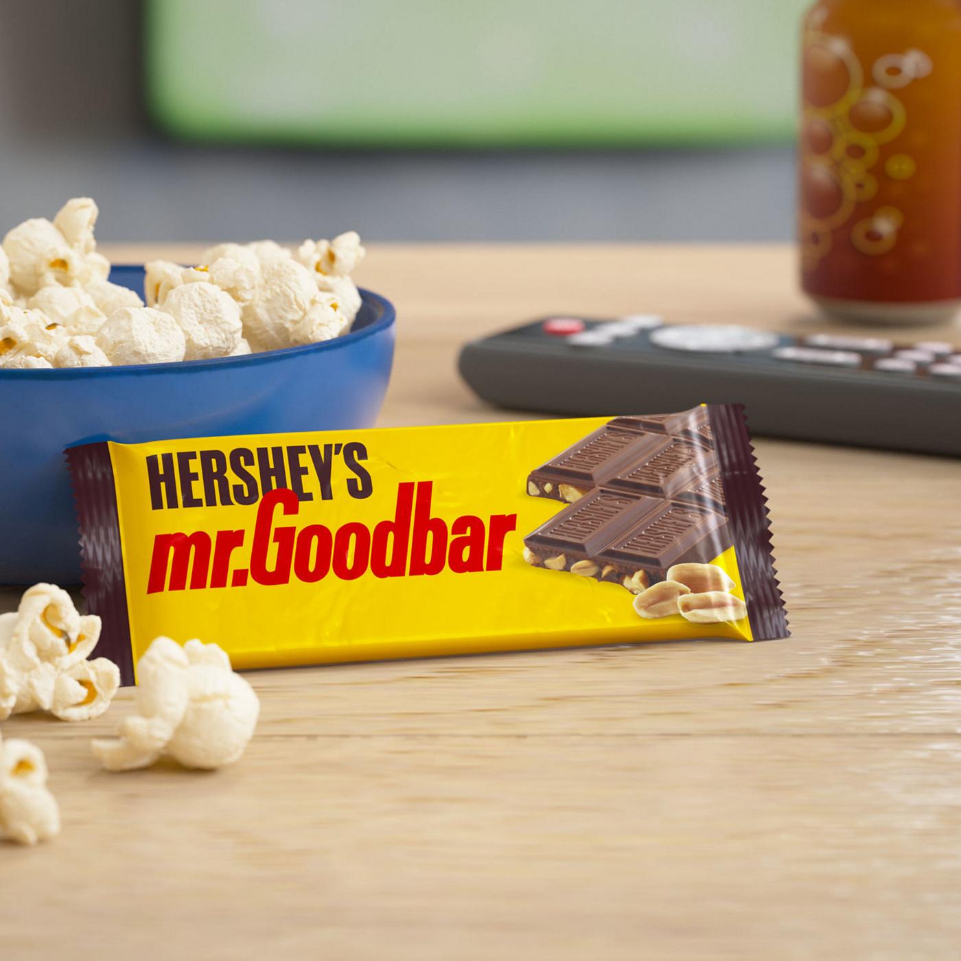 Hershey's Mr. Goodbar Chocolate with Peanuts Candy Bar; image 5 of 7