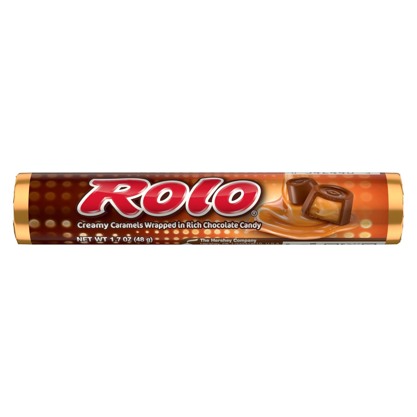 Rolo Creamy Caramels in Rich Chocolate Candy; image 1 of 3