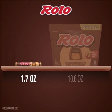 Rolo Rich Chocolate Caramels Candy Roll