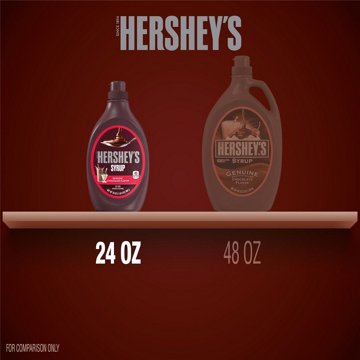 Hershey's Chocolate Syrup Bottle, 24 oz