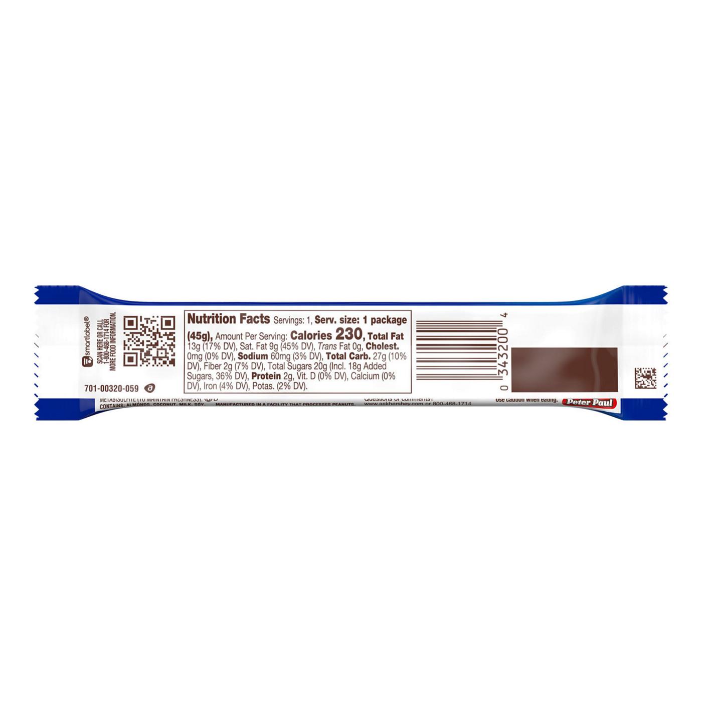 Almond Joy Coconut & Almond Chocolate Candy Bar; image 6 of 7