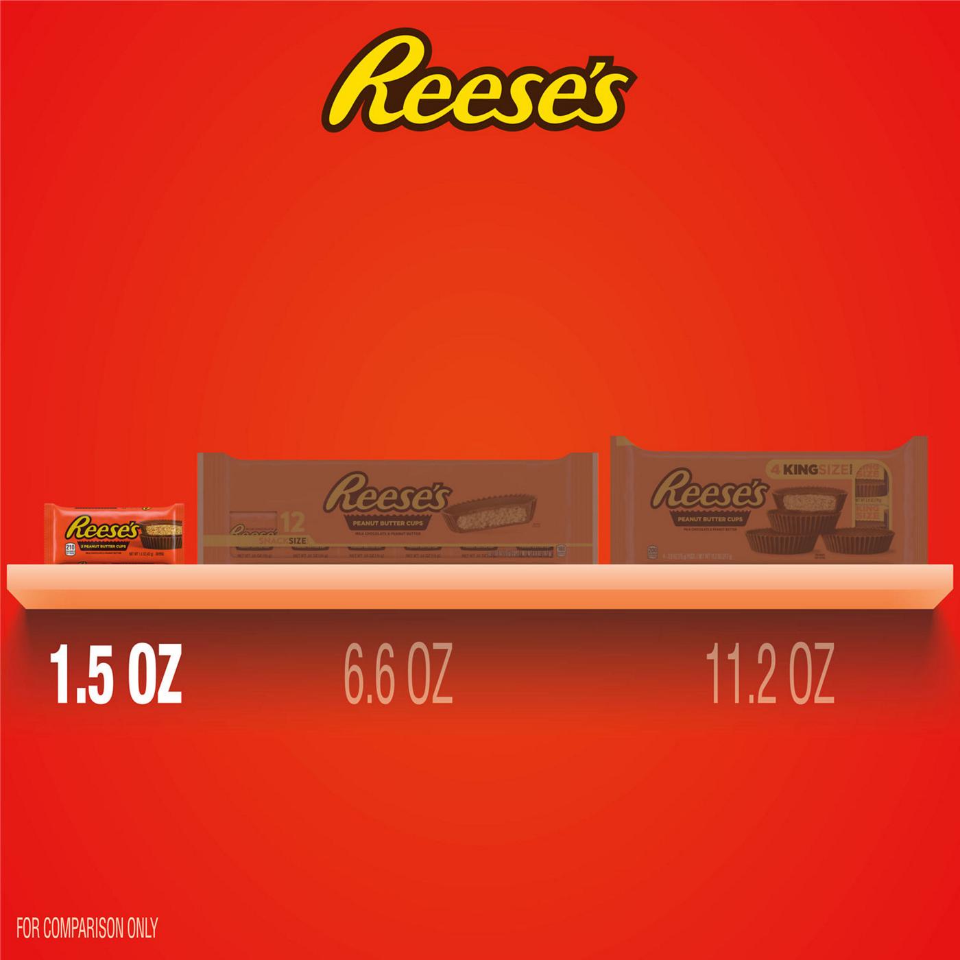 Reese's Milk Chocolate Peanut Butter Cups Candy; image 4 of 7