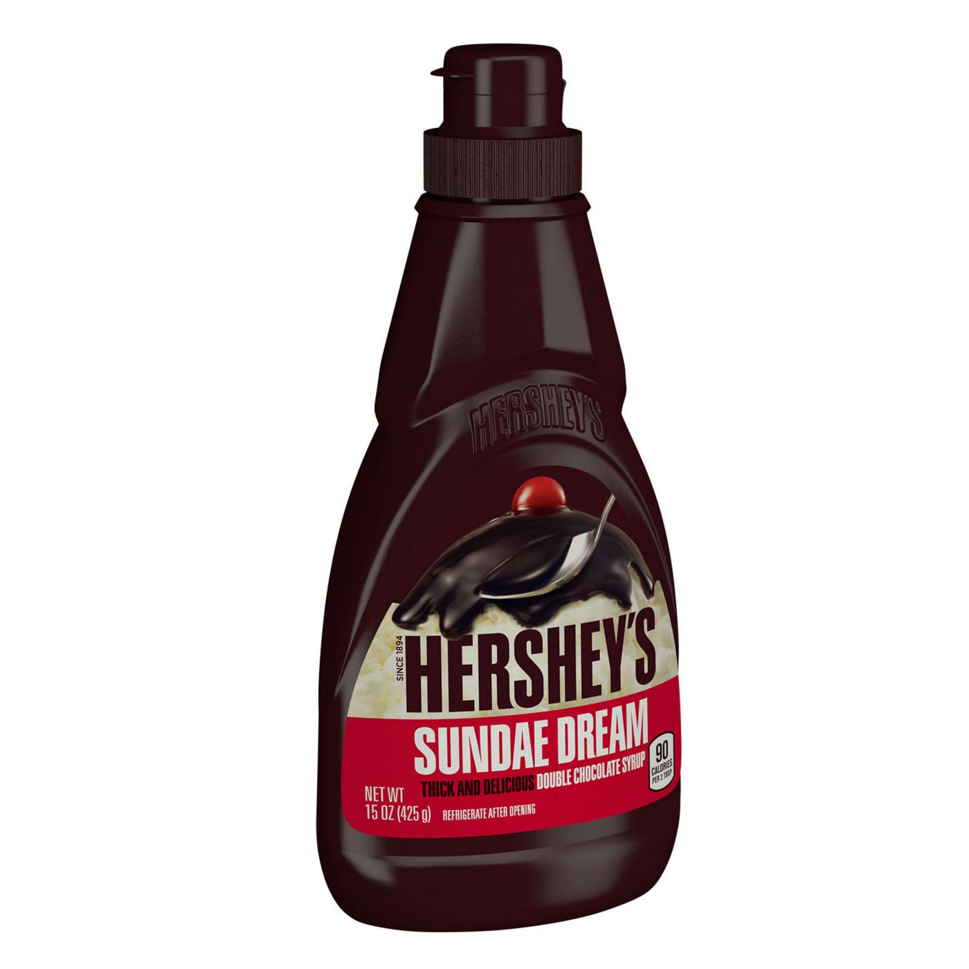 Hershey's Sundae Dream Double Chocolate Syrup; image 4 of 4