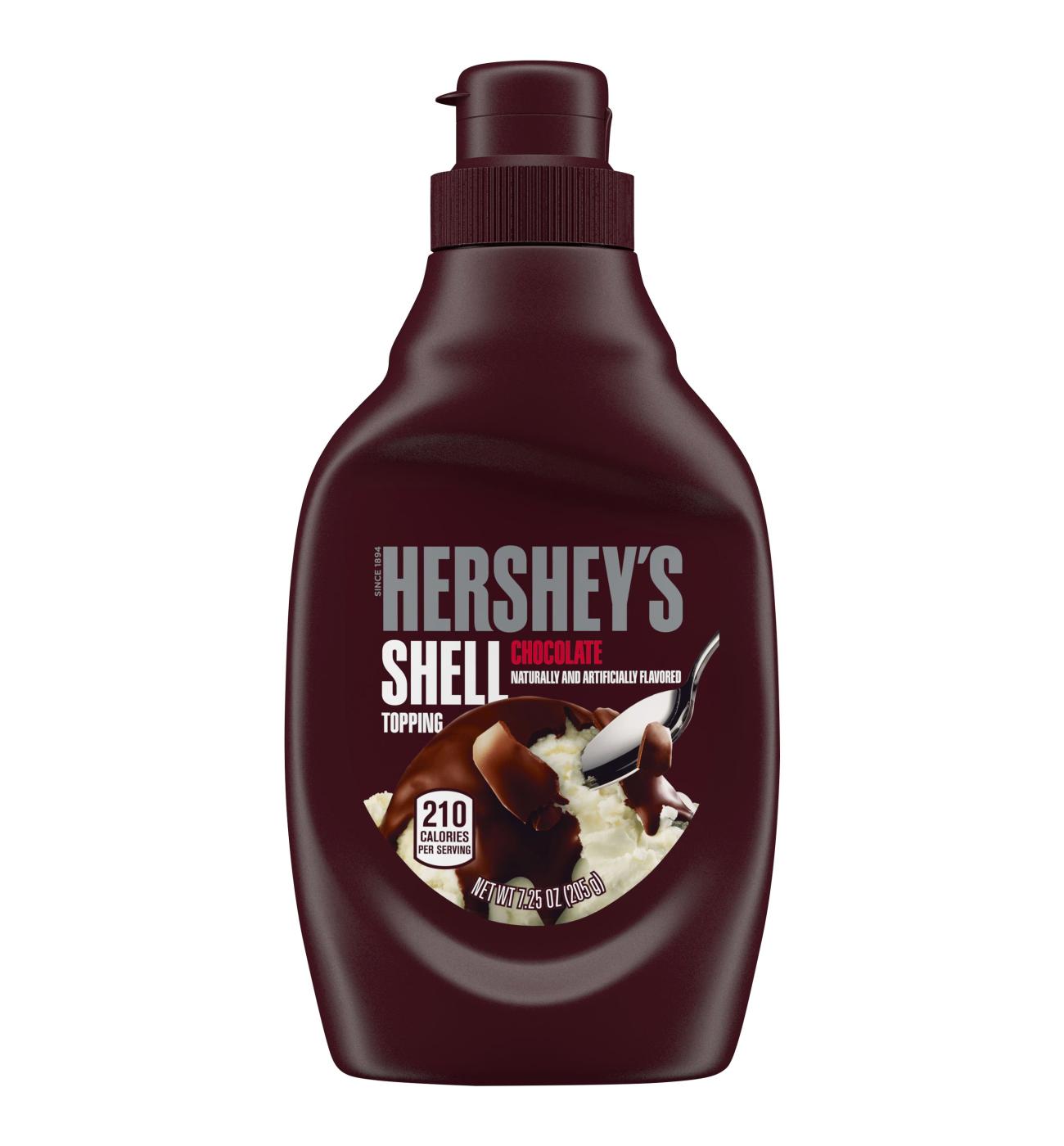 Hershey's Chocolate Flavored Shell Topping; image 1 of 5