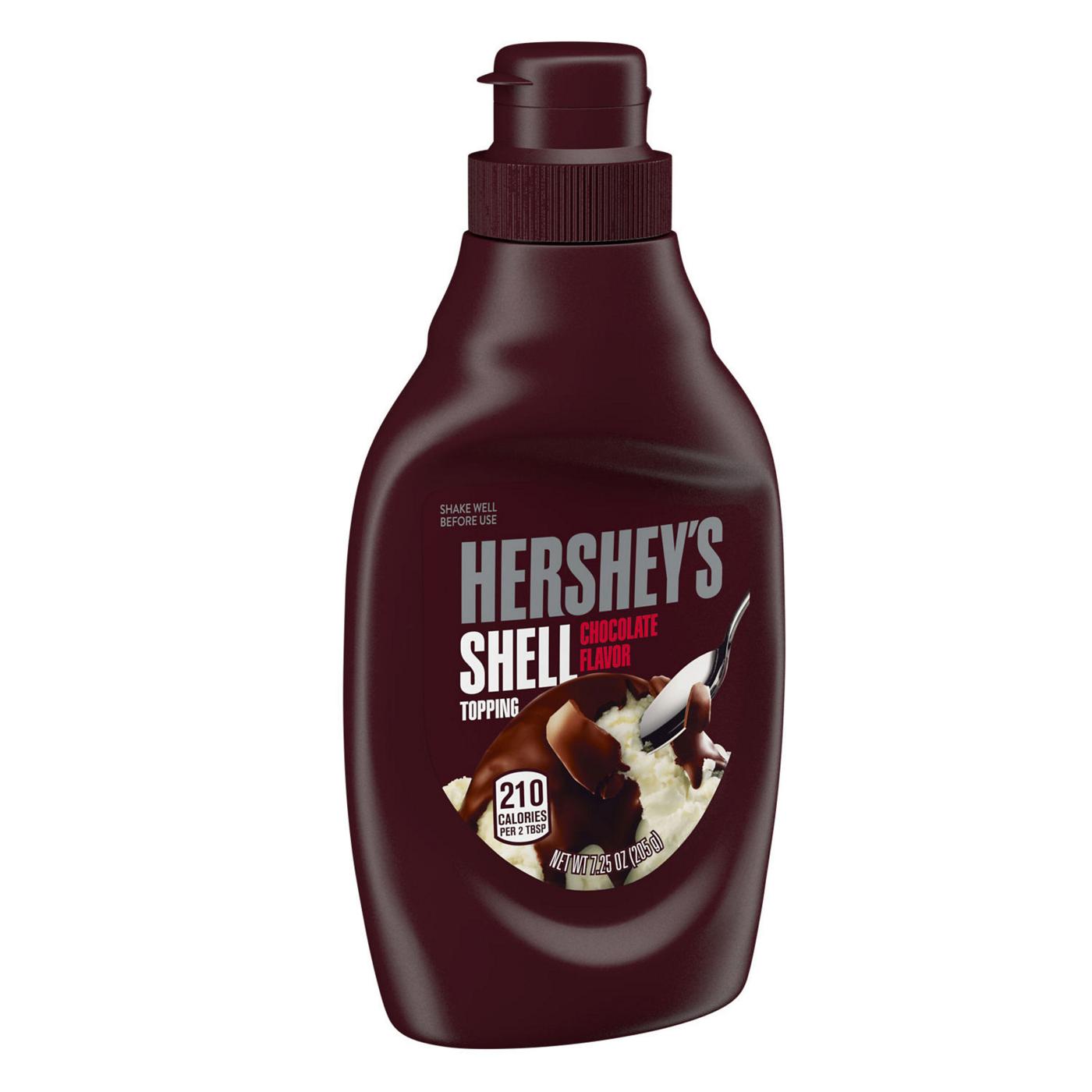 Hershey's Chocolate Flavored Shell Topping; image 5 of 5