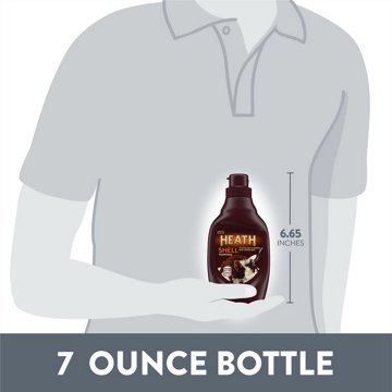 Heath Shell Topping, 7 oz