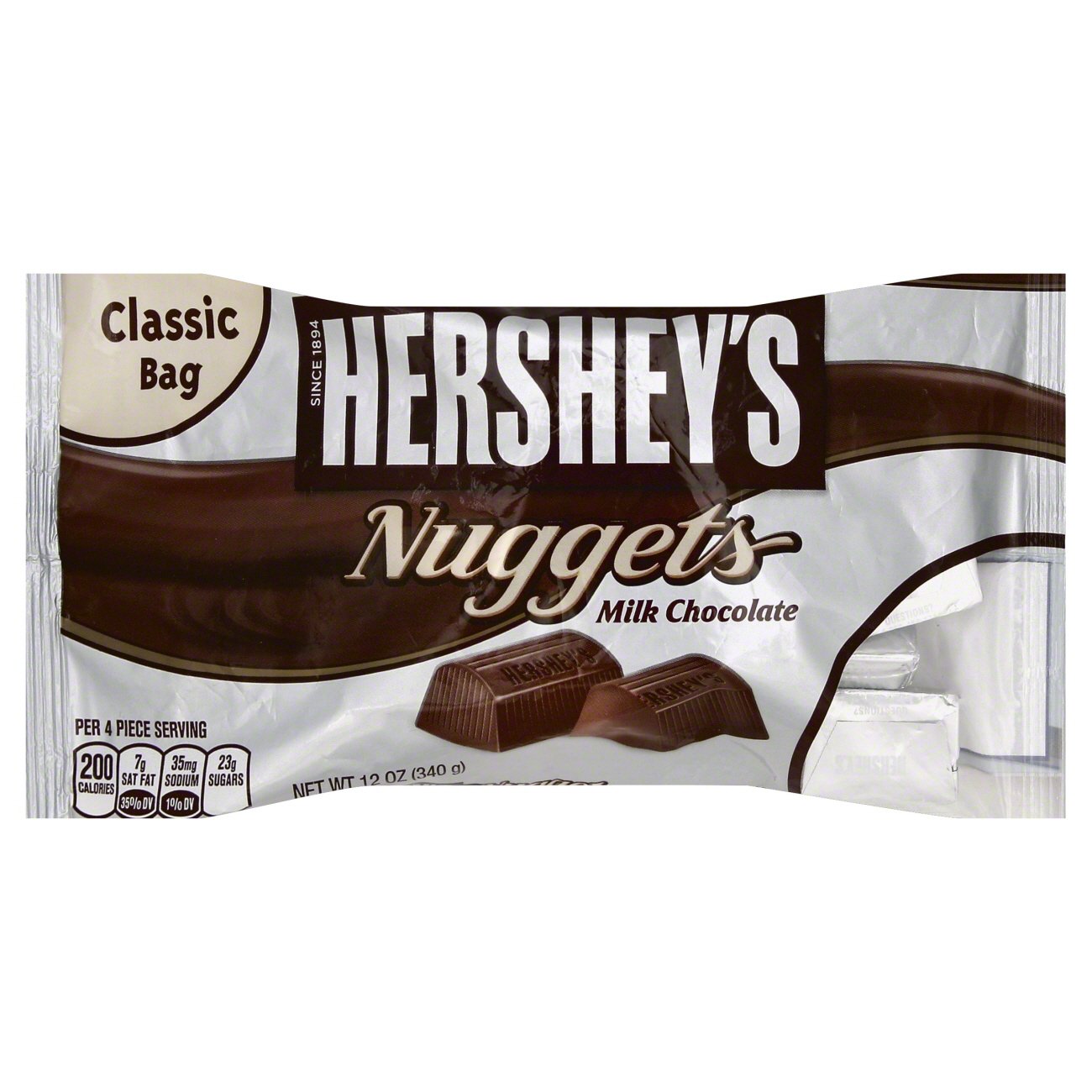 Hershey's Milk Chocolate Nuggets - 12 Oz Bag Of Chocolate Candies