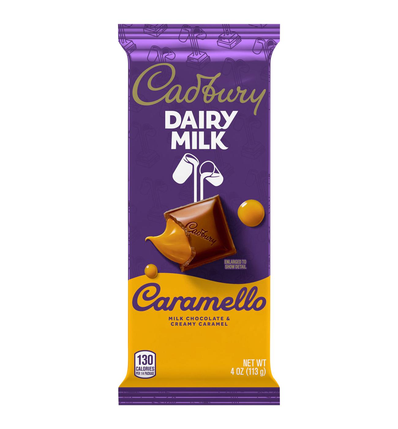 Cadbury Dairy Milk Caramello Chocolate Candy Bar; image 1 of 7