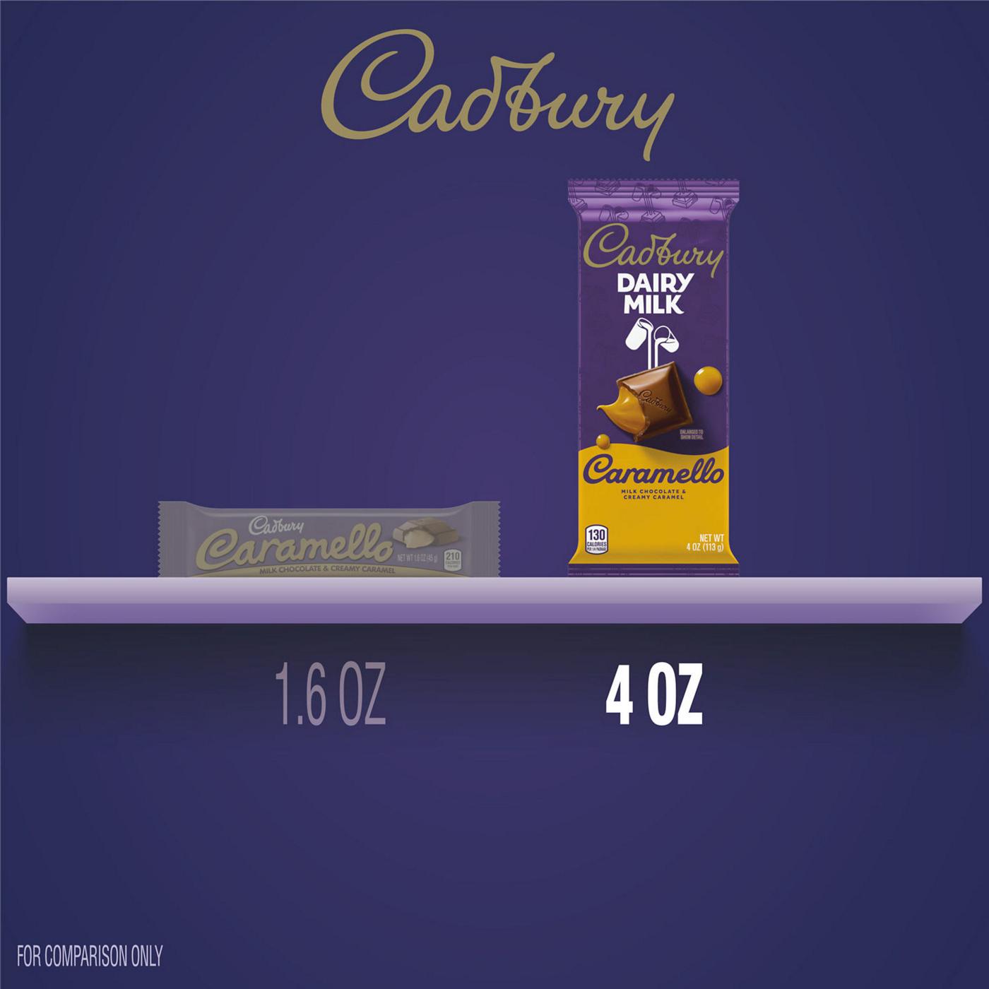 Cadbury Dairy Milk Caramello Chocolate Candy Bar; image 7 of 7