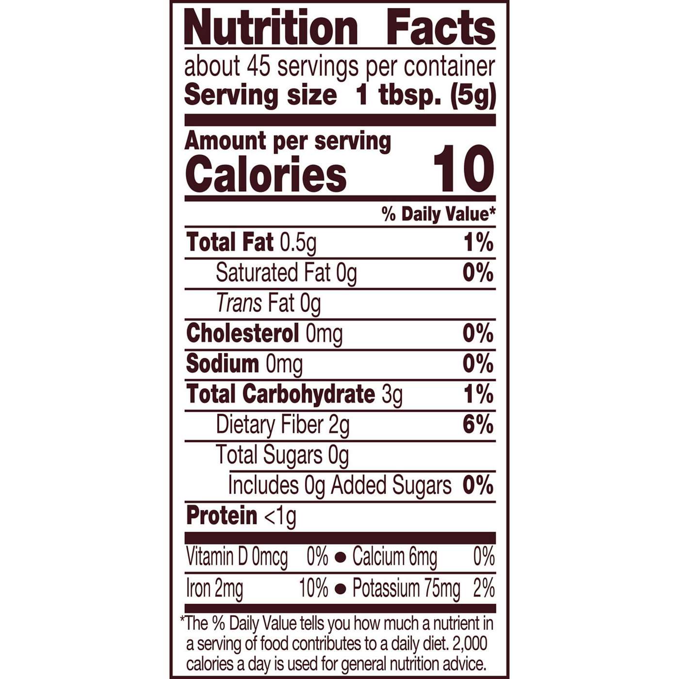 Hershey's Natural Unsweetened Cocoa Powder Can; image 5 of 7