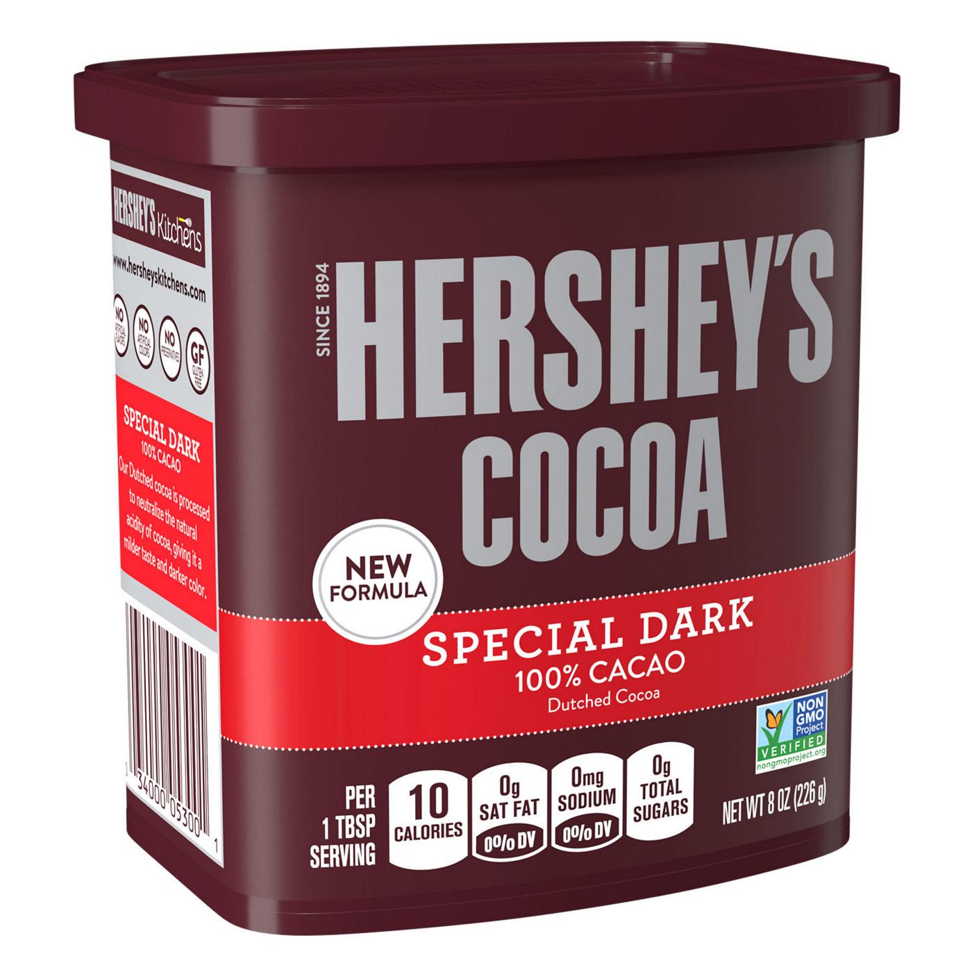 Hershey's Special Dark Dutched Cocoa Powder Can; image 1 of 7