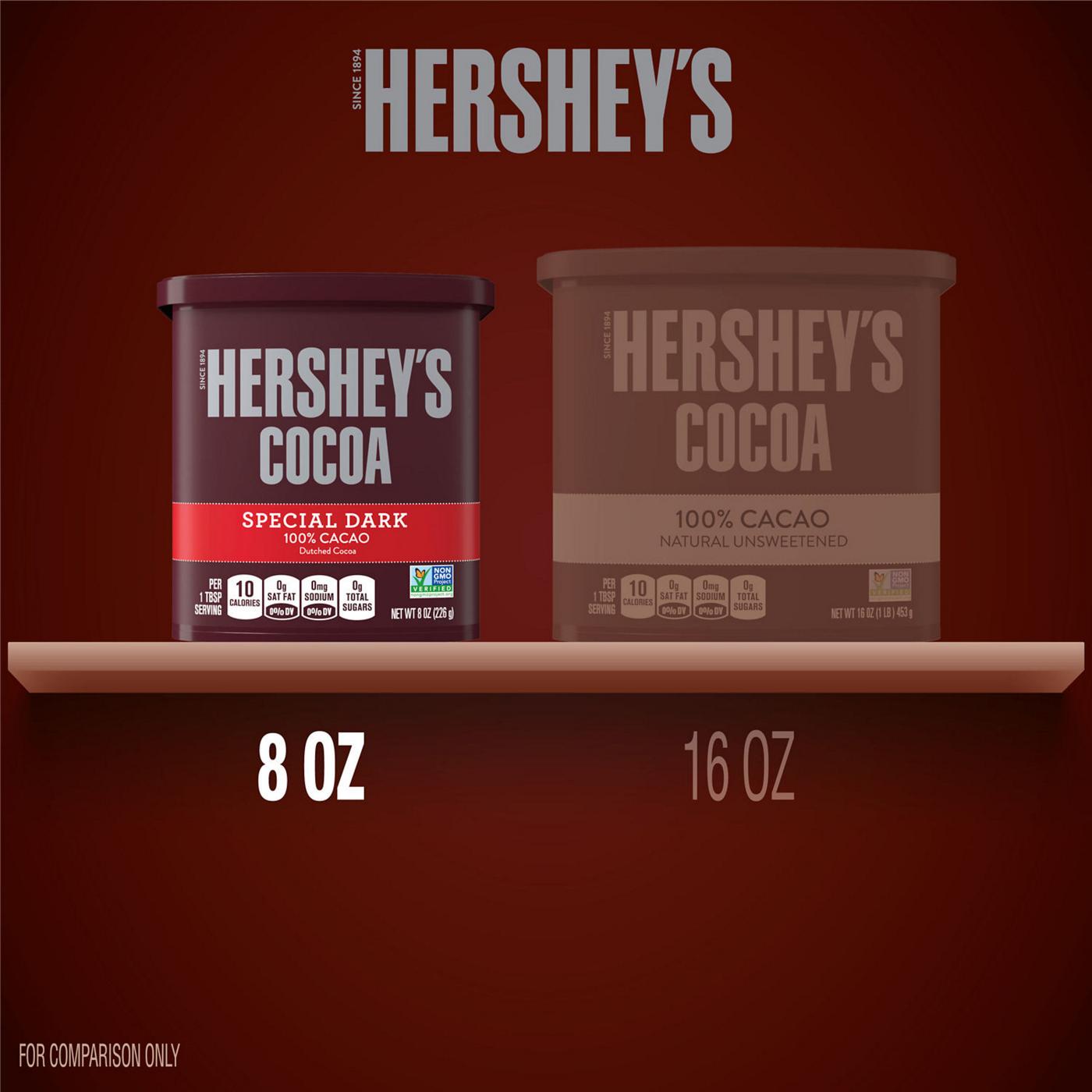 Hershey's Special Dark Dutched Cocoa Powder Can; image 2 of 7