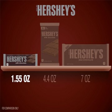 Hershey's Milk Chocolate Candy Bars, 6 pk