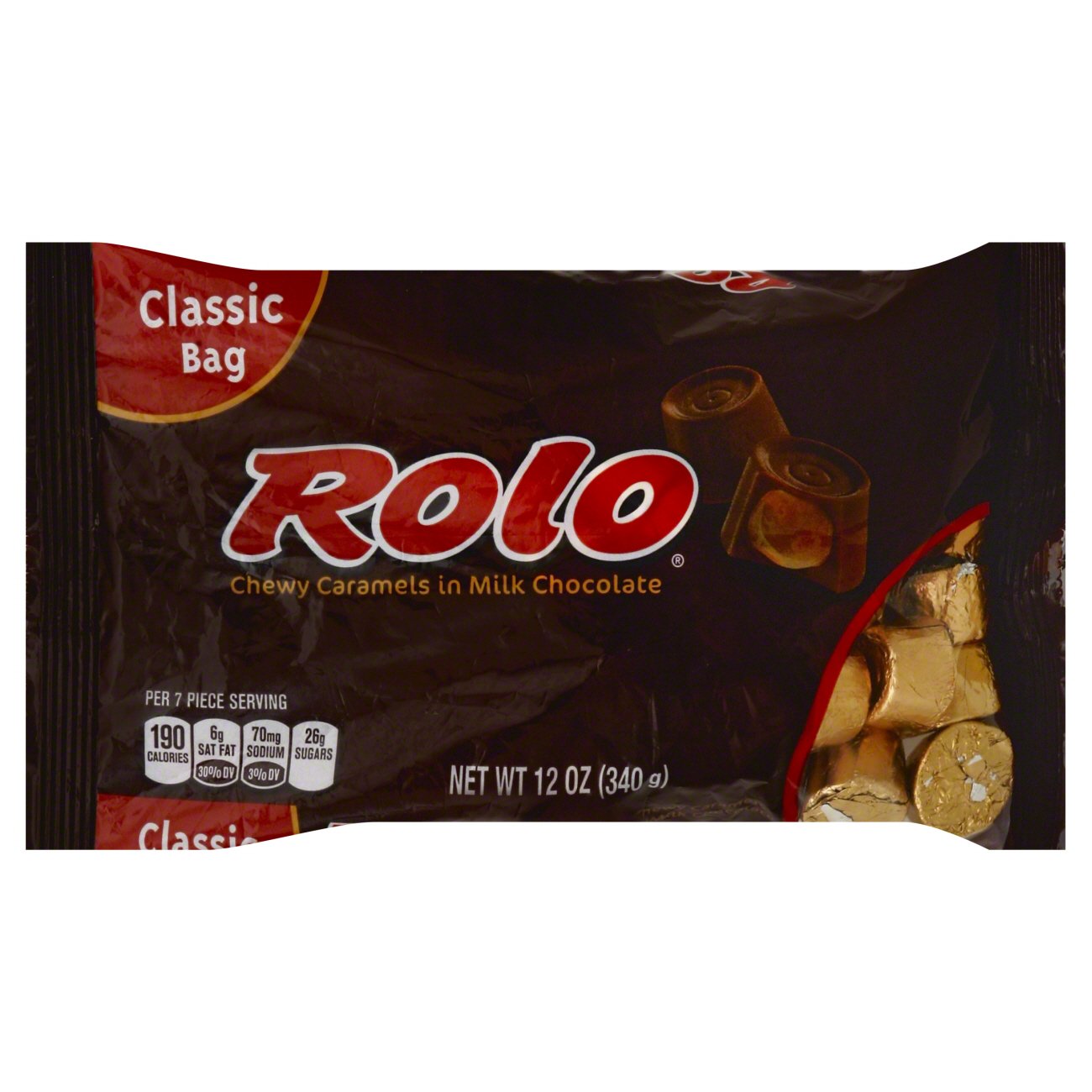 Rolo Chewy Caramel in Milk Chocolate Peg - 3 oz