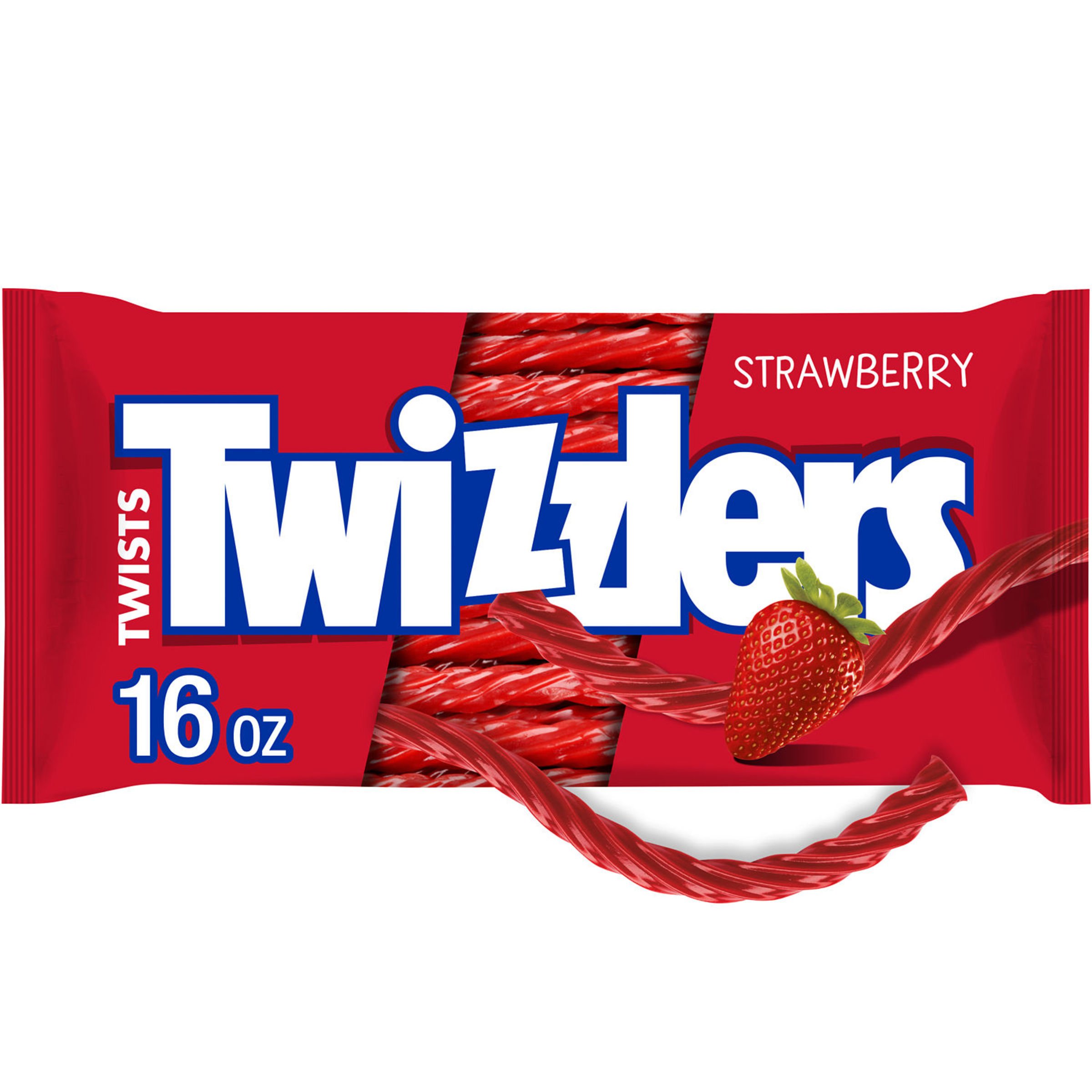Twizzlers Twists Strawberry Flavored Chewy Candy, 16 oz | Low