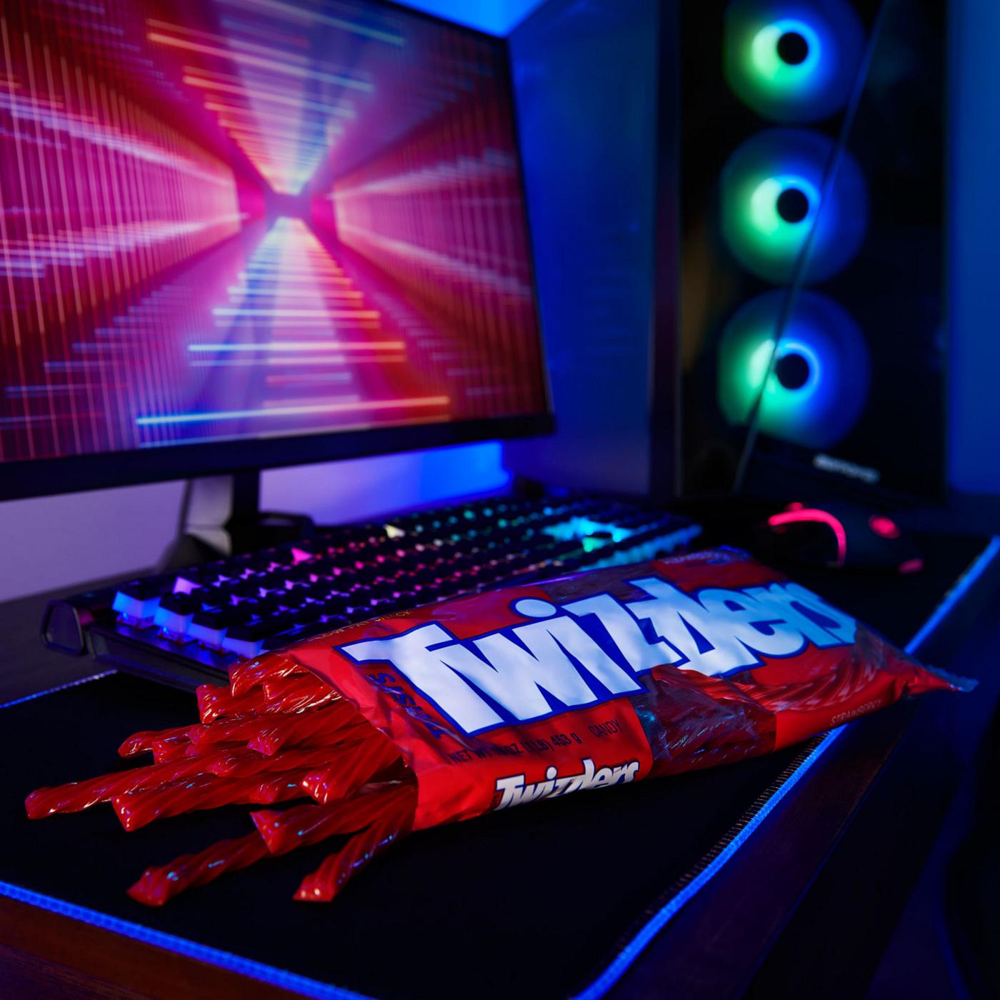 Twizzlers Twists Strawberry Flavored Chewy Candy; image 7 of 9