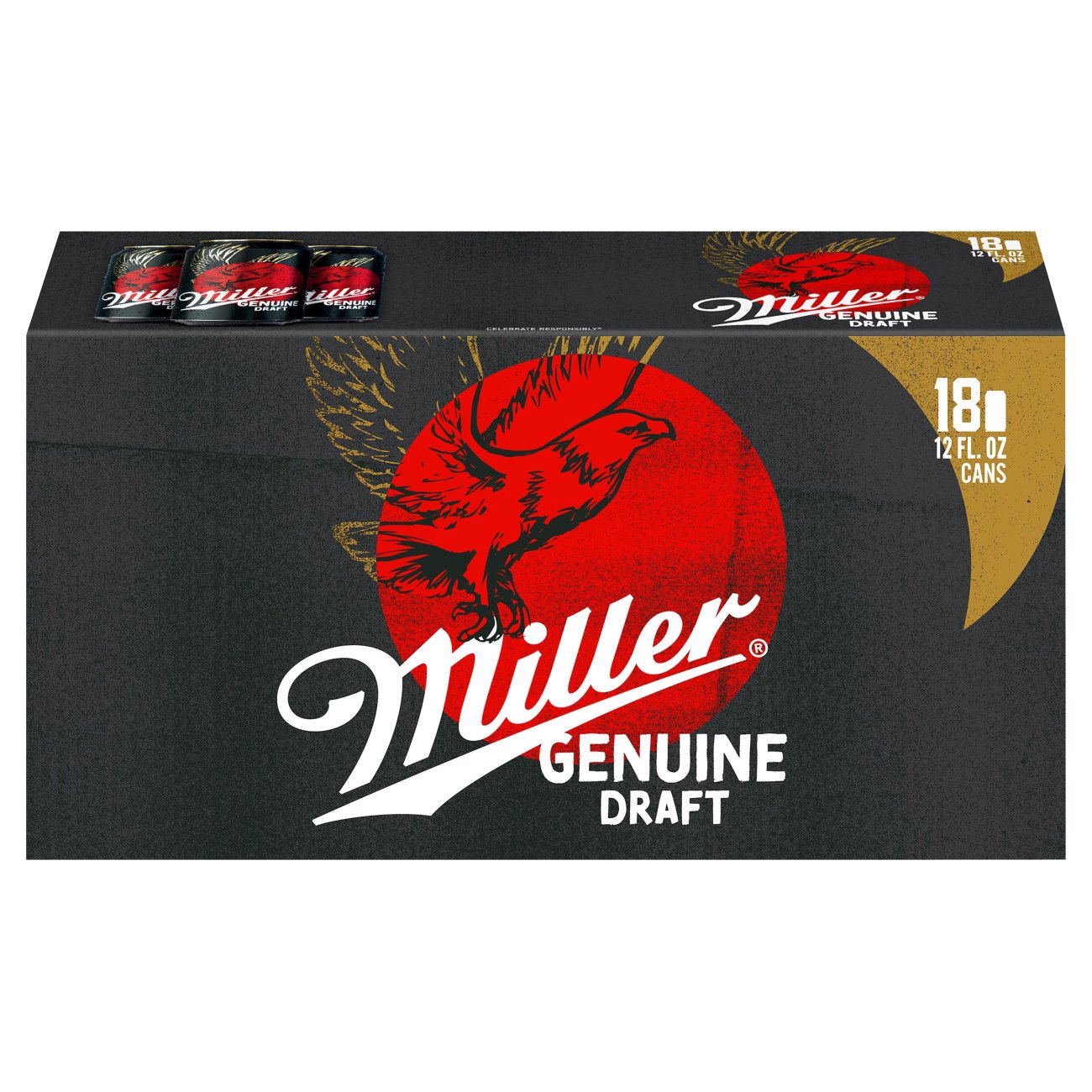 Miller Genuine Draft Lager Beer 18 pk Cans - Shop Beer at H-E-B